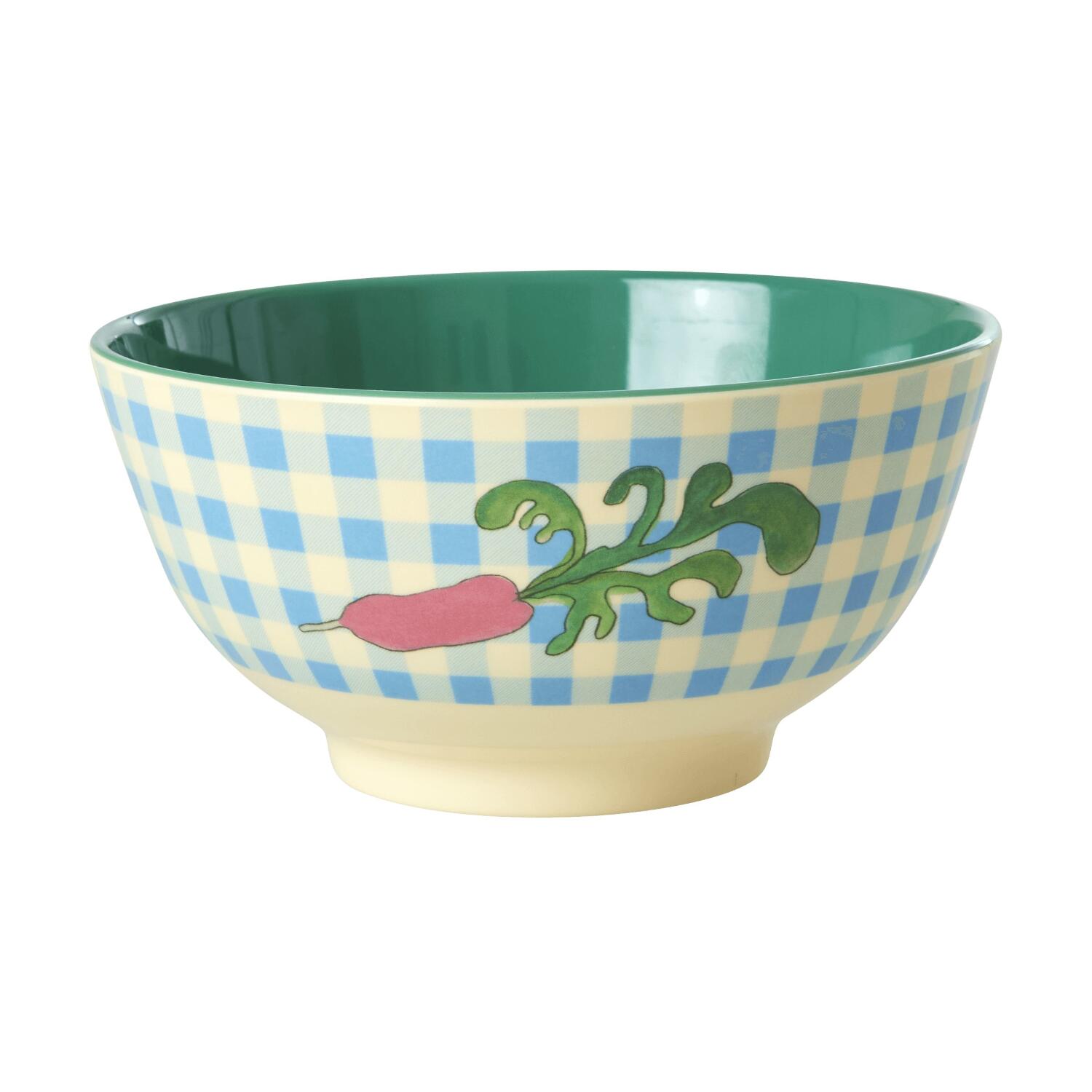 Melamin Schale "Ravishing Radish" - M (Bunt) Rice