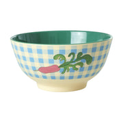 Melamin Schale "Ravishing Radish" - M (Bunt) Rice