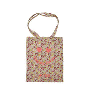 Einkaufstasche "FLOWER & Happy Earth Print" (Rot) Rice