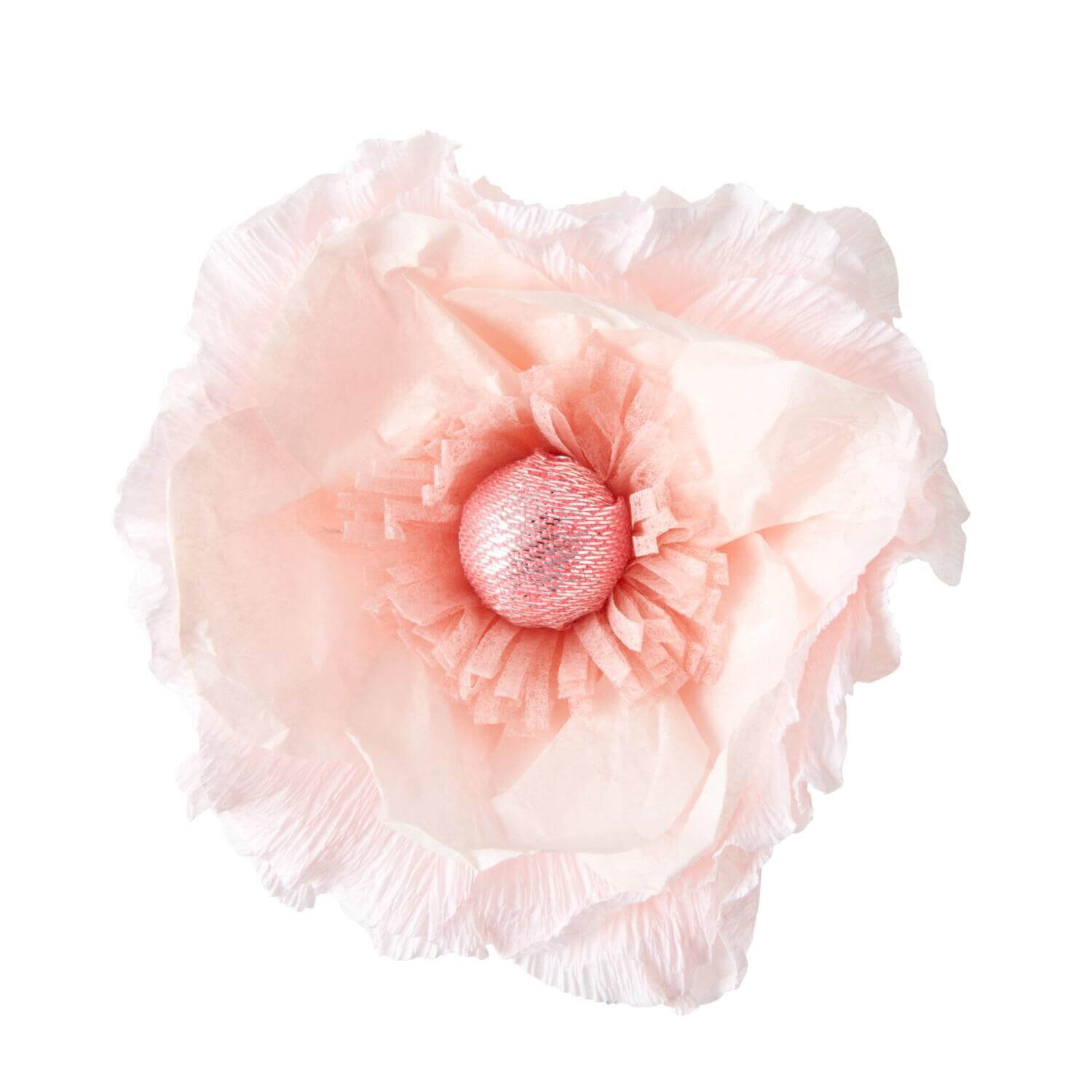 Kunstblumen aus Seidenpapier im 6er-Set - Groß (Bunt) Rice