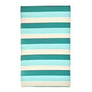 Läufer "Stripes" - 150x90 cm (Creme/Mint/Grün) Rice