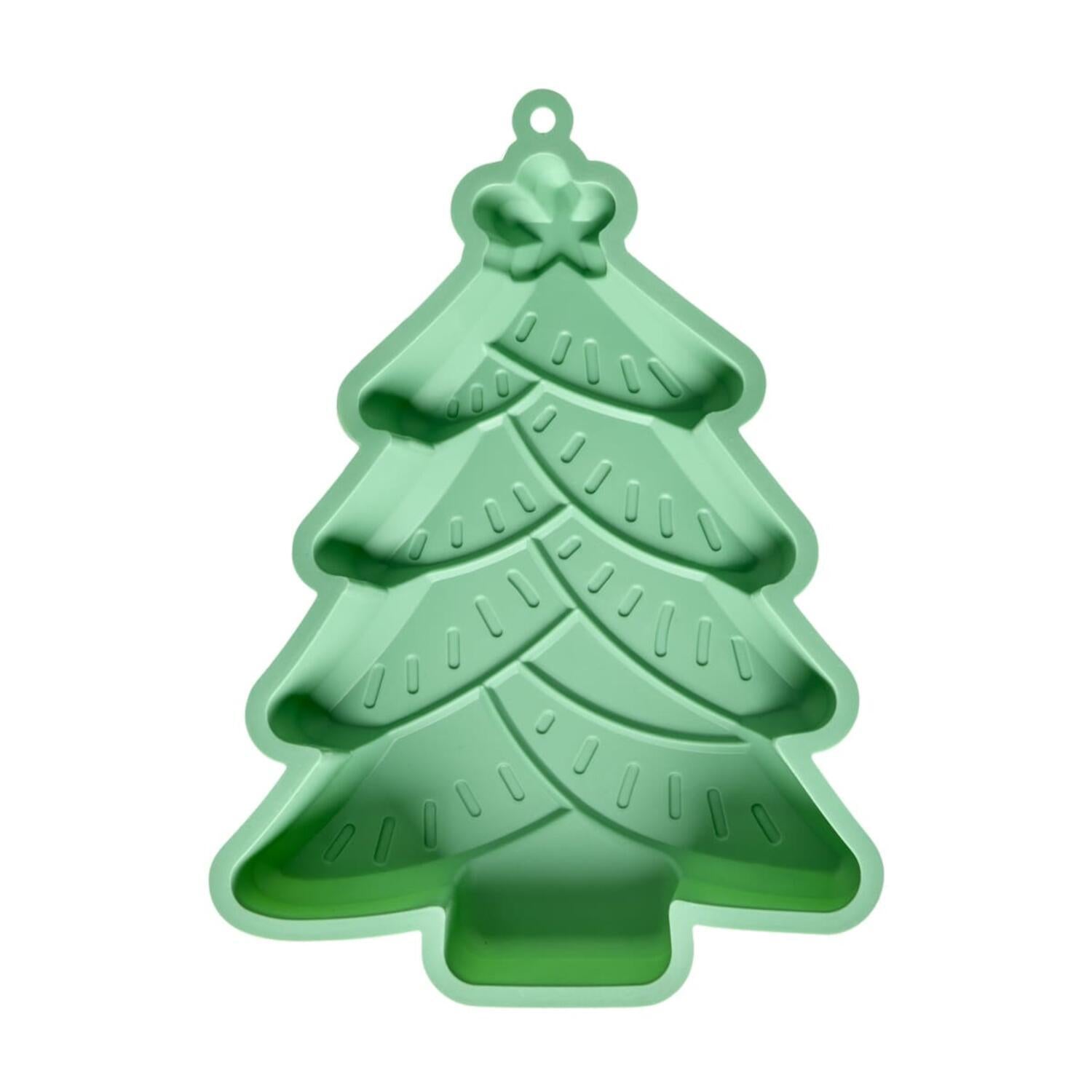 rice Backform "Xmas Tree" - 29x22x5,5 cm (Grün)