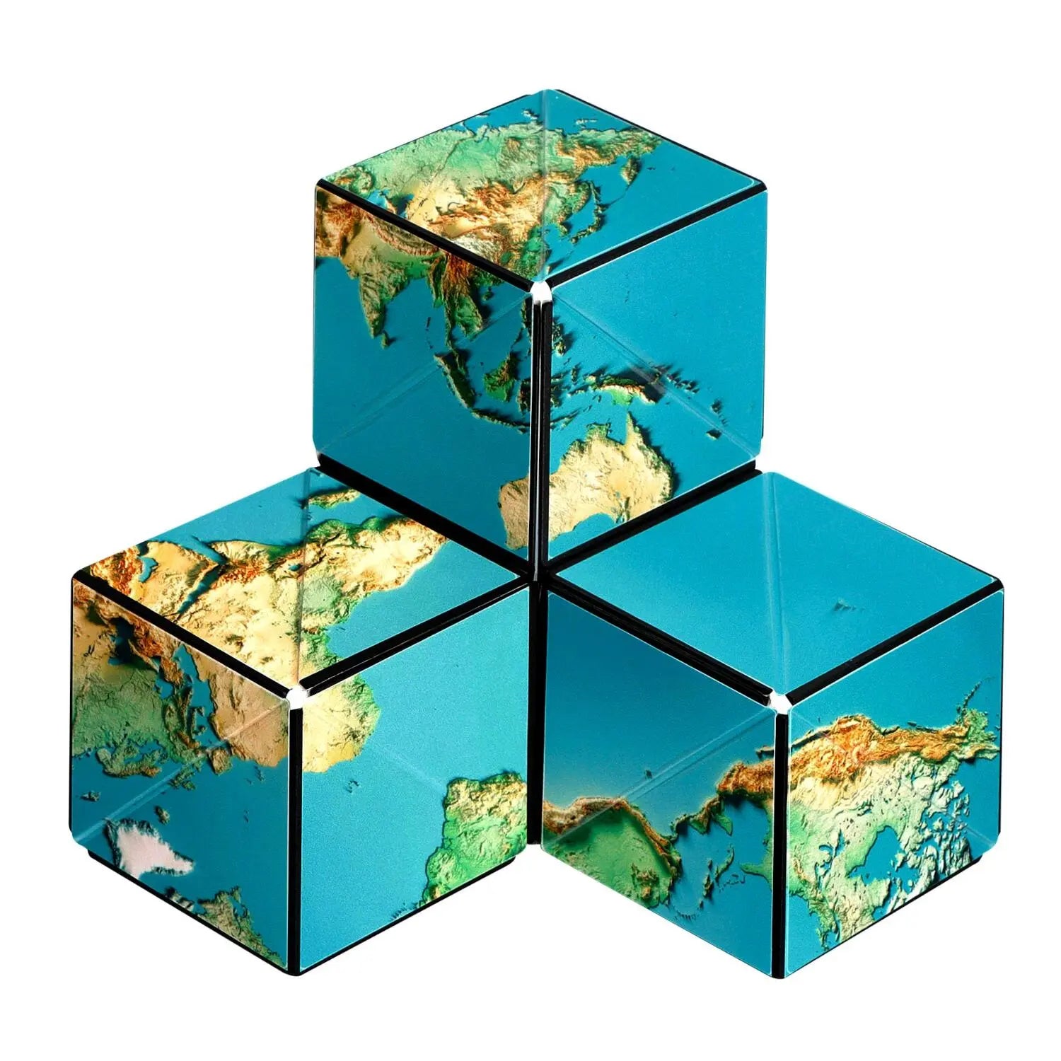 Shashibo Magnetwürfel Entdecker Serie – Earth