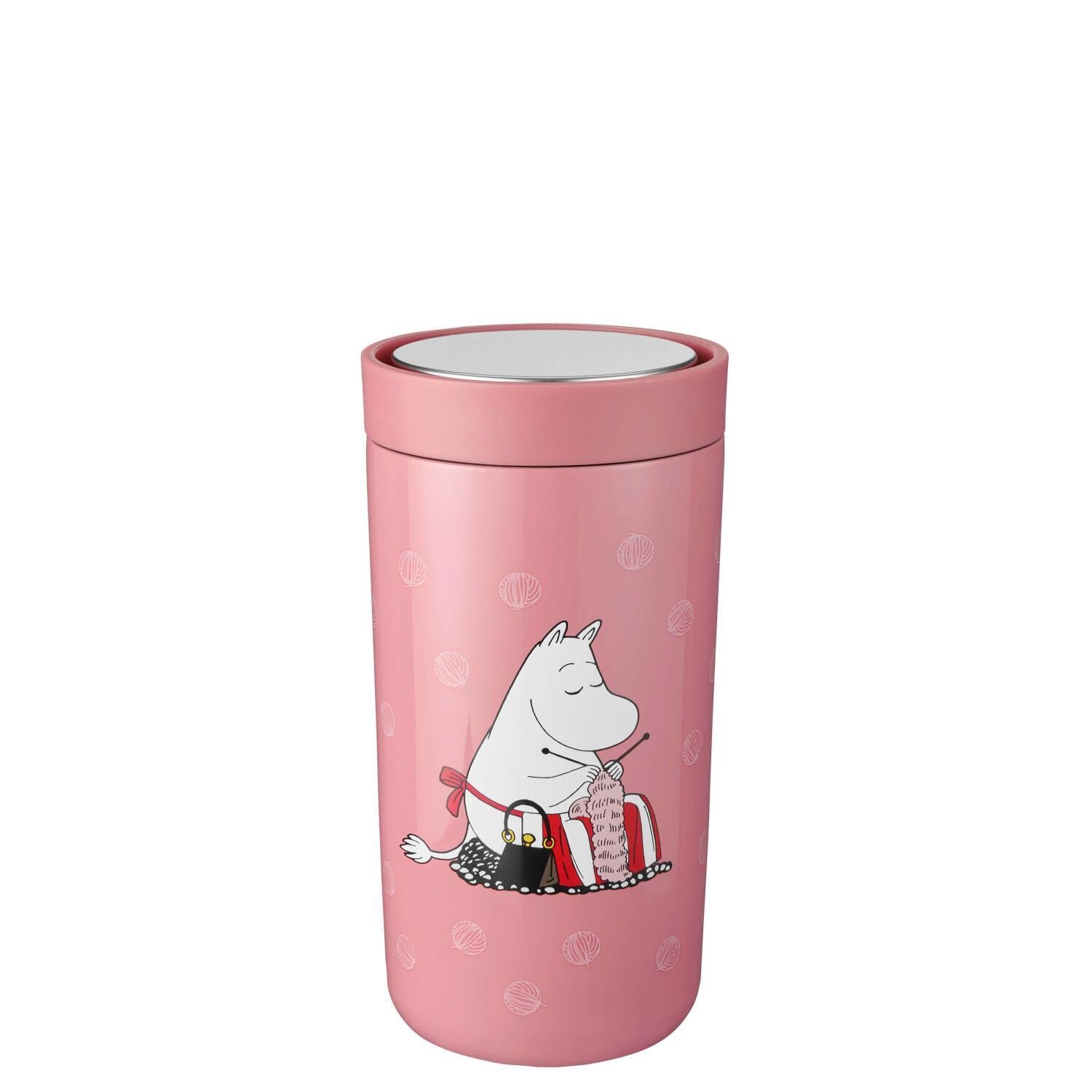 Thermobecher "To Go Click - Moomin" - 0,2 l (Knitting)