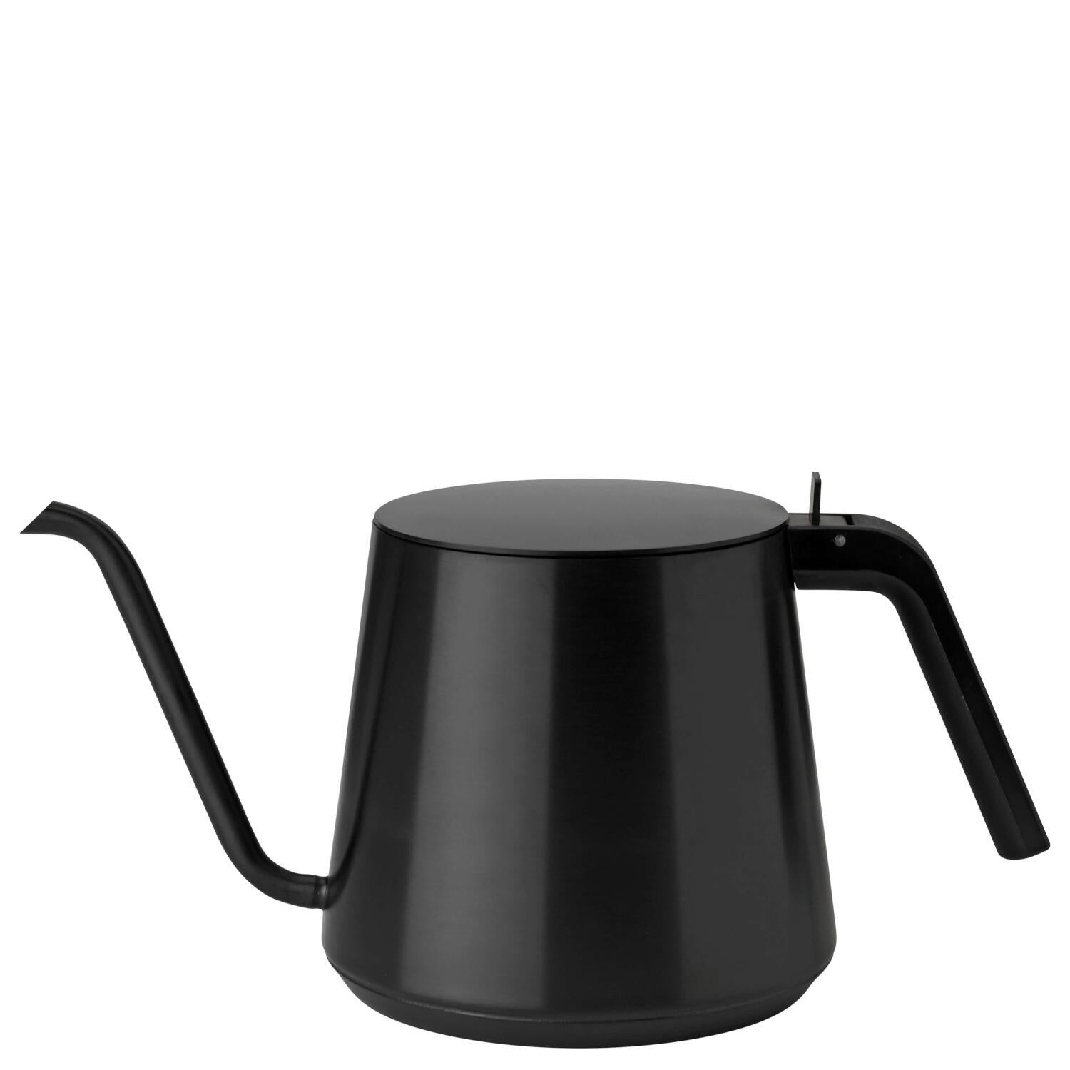 Wasserkessel "Nohr - Gooseneck" - 23x13 cm (Black Metallic)