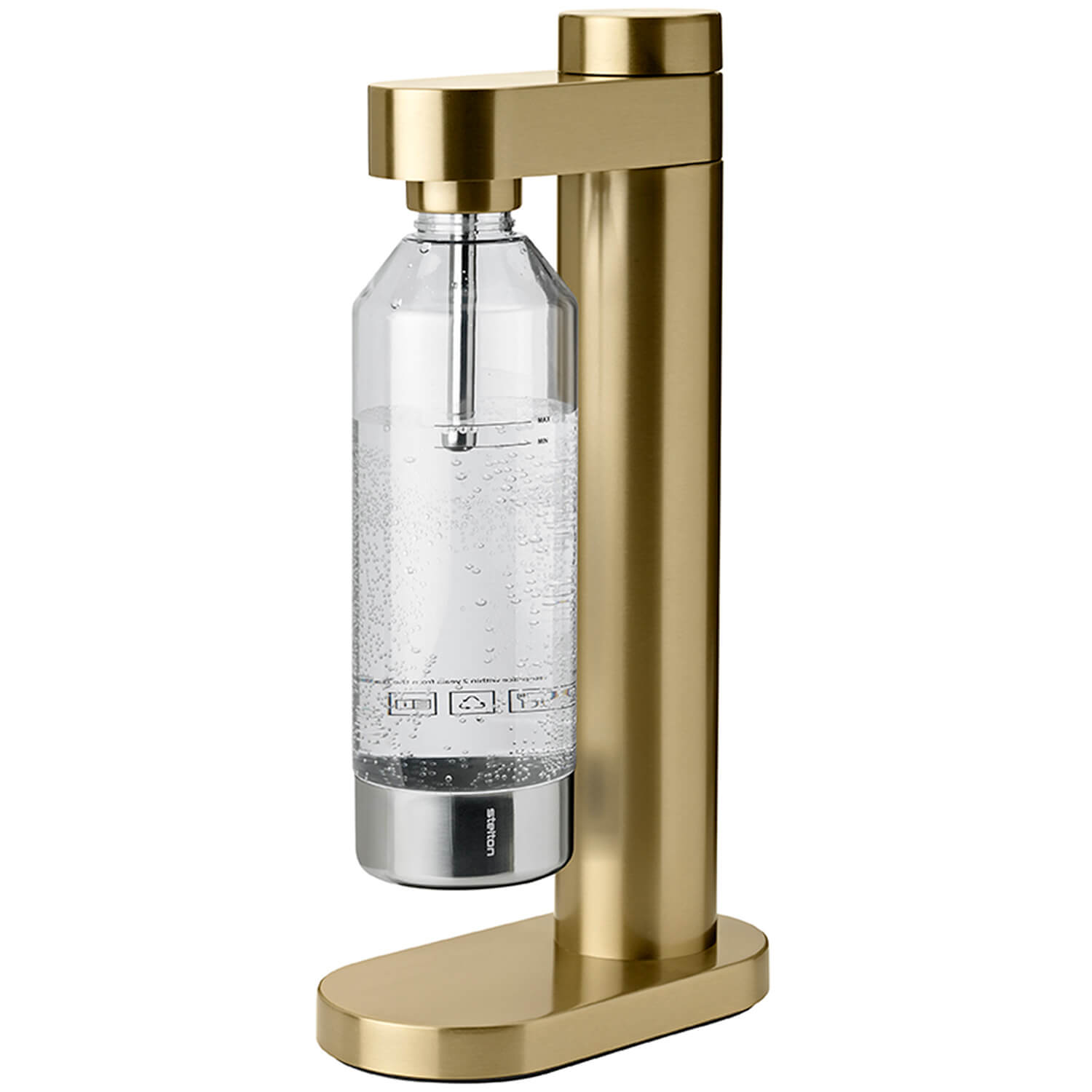 Wassersprudler "Brus" - 22x11,5x42 cm (Brushed Brass)