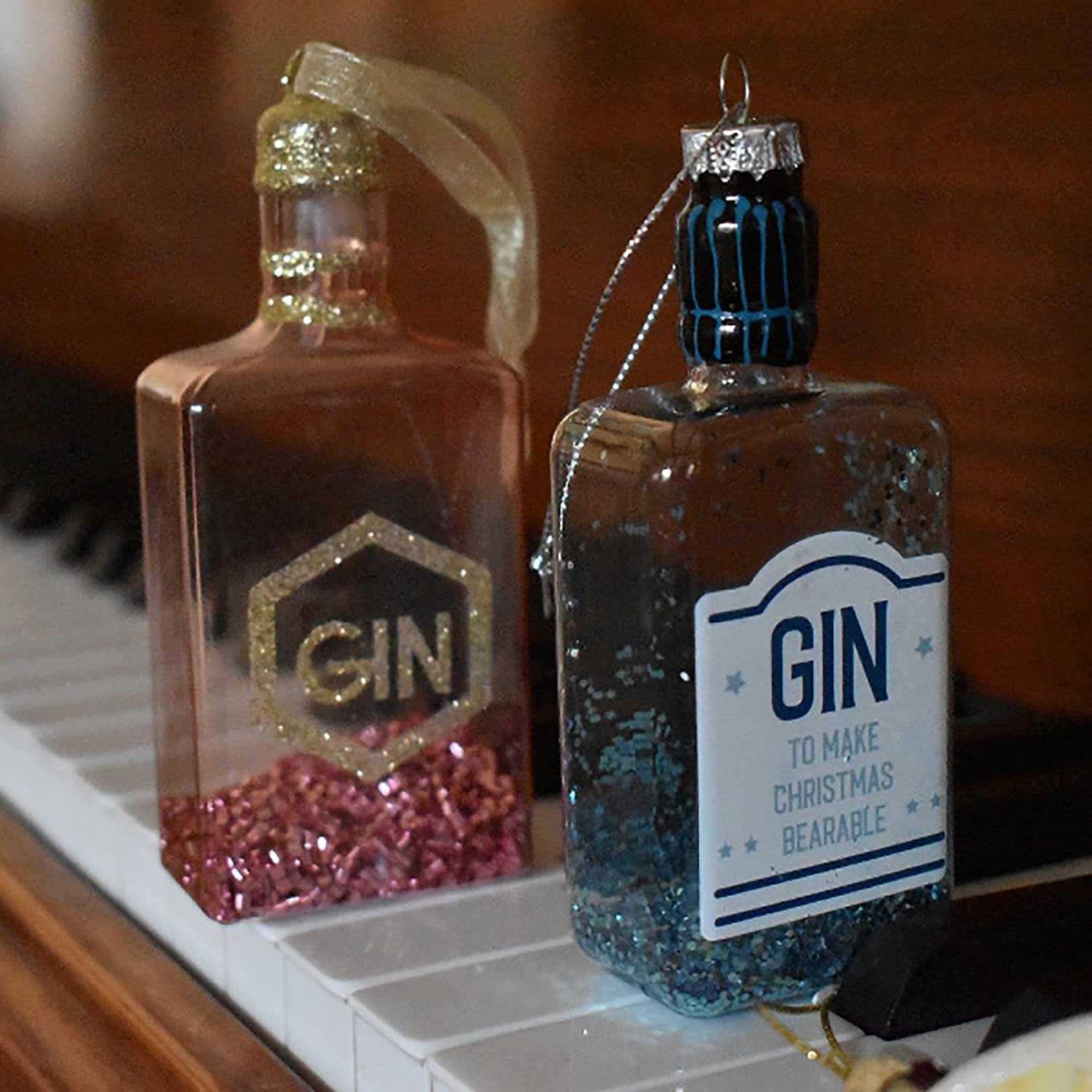 Baumschmuck "Gin" (Rosa)