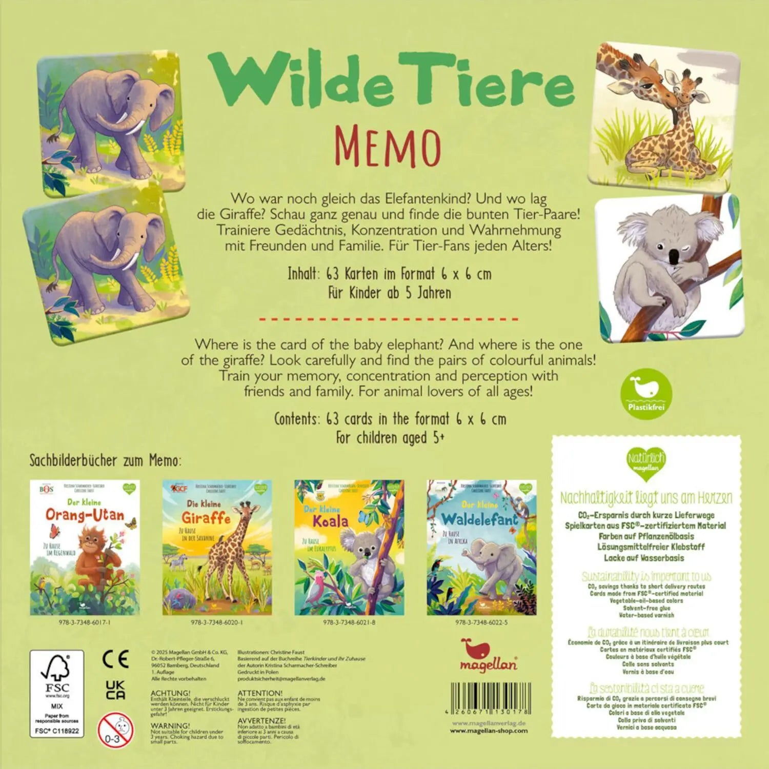 Wilde Tiere - Memo