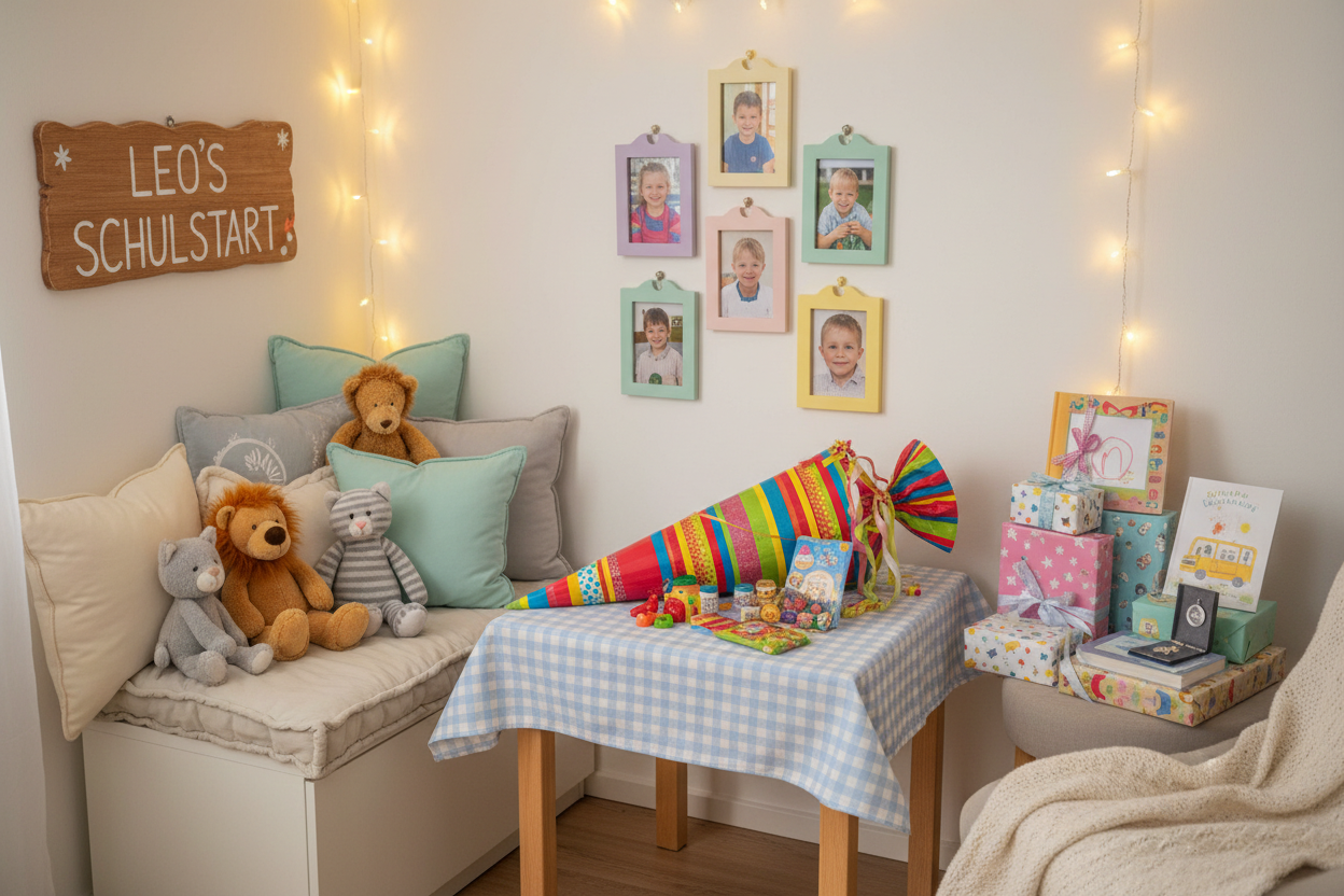 Einschulungsfeier Ideen für Zuhause: So wird der Schulstart besonders schön 🏡🎒