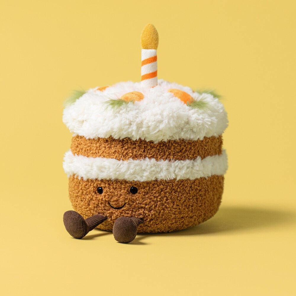 Kuscheltier Karottenkuchen "Amuseables" (Braun)