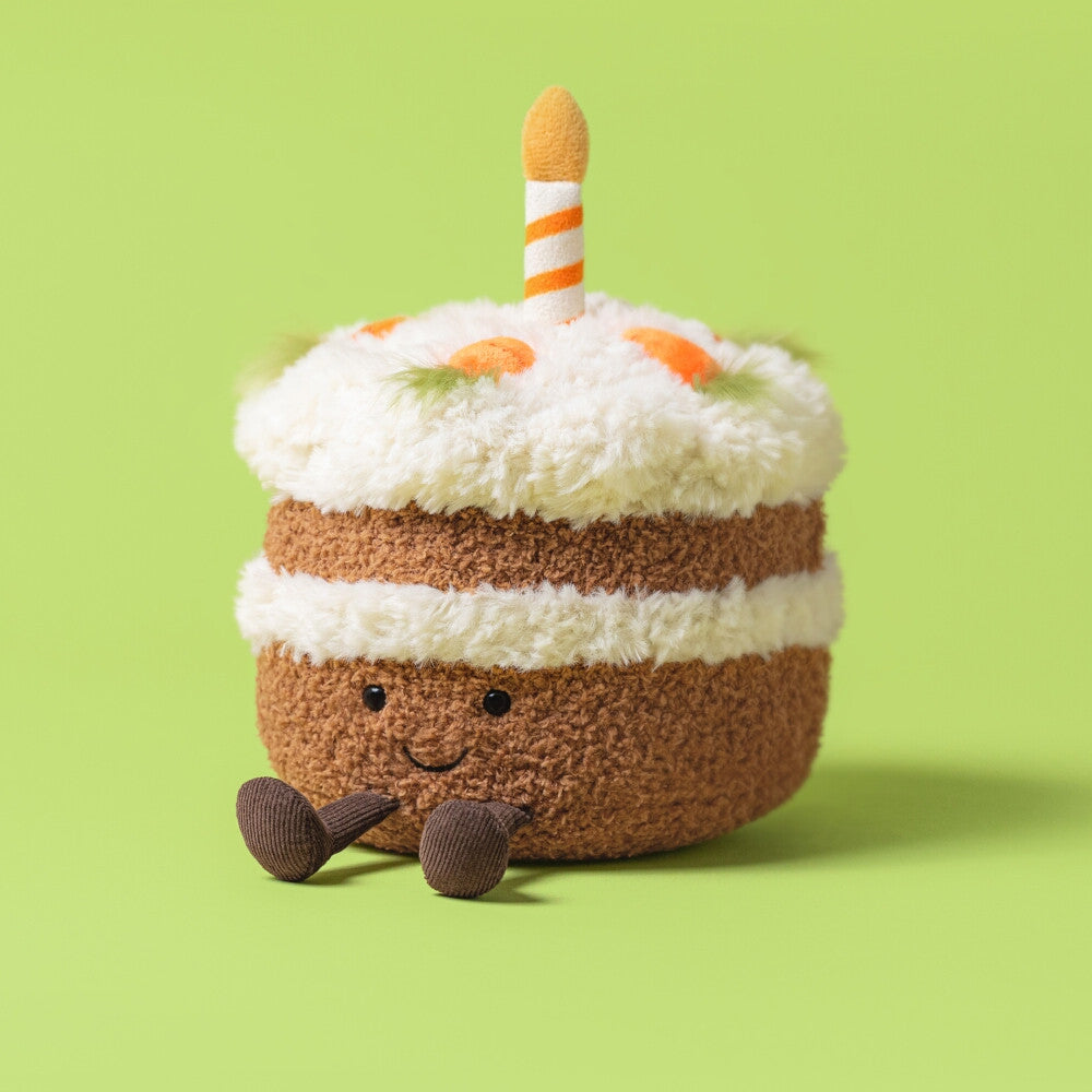 Kuscheltier Karottenkuchen "Amuseables" (Braun)