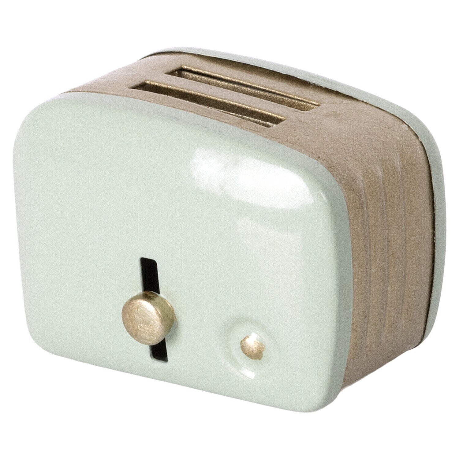 Spielzeug-Toaster mit Brot (Mint)
