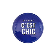 Dekotablett "Love Trays - Le freak c'est chic" - L (Dunkelblau)