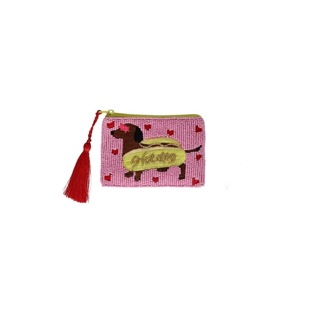 Kosmetiktasche "Elodie - Hot Dog" - XS (Rosa)