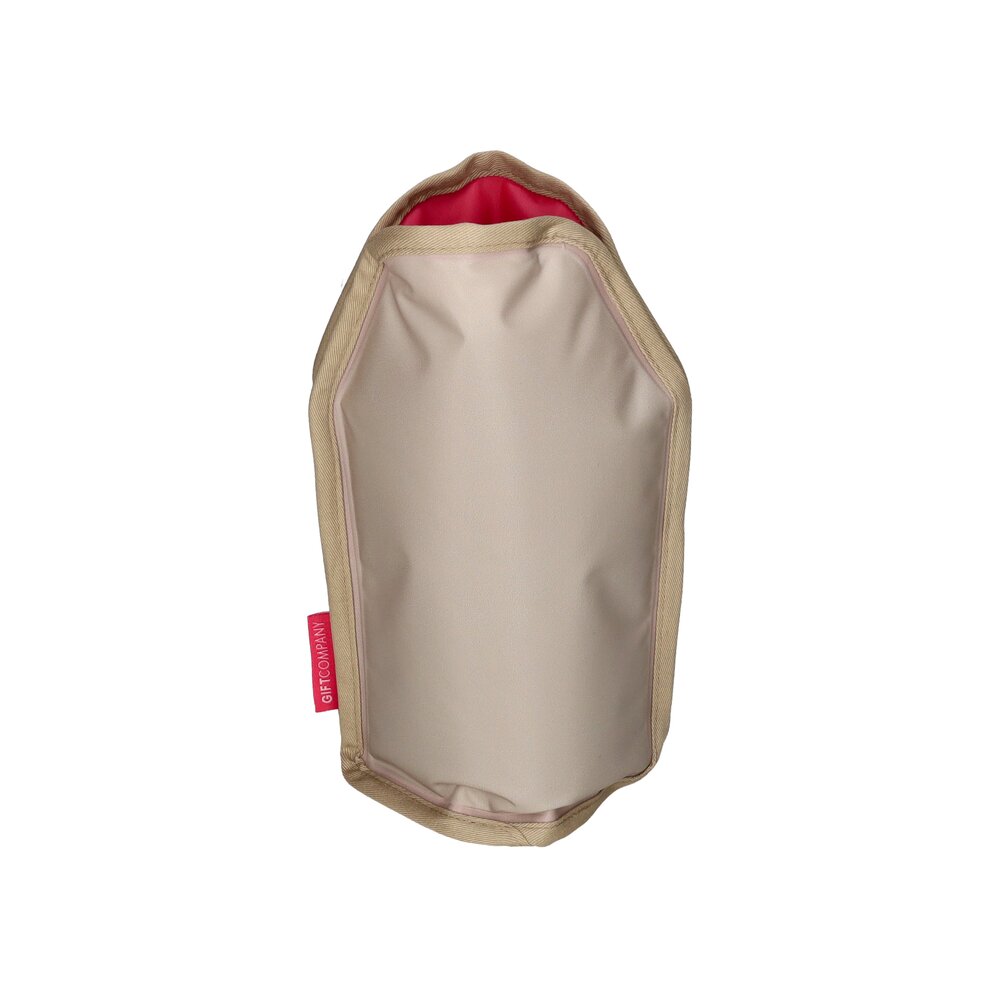 Kühlmanschette "Froid" - 16x2x23,5 cm (Sandstone/Pink)