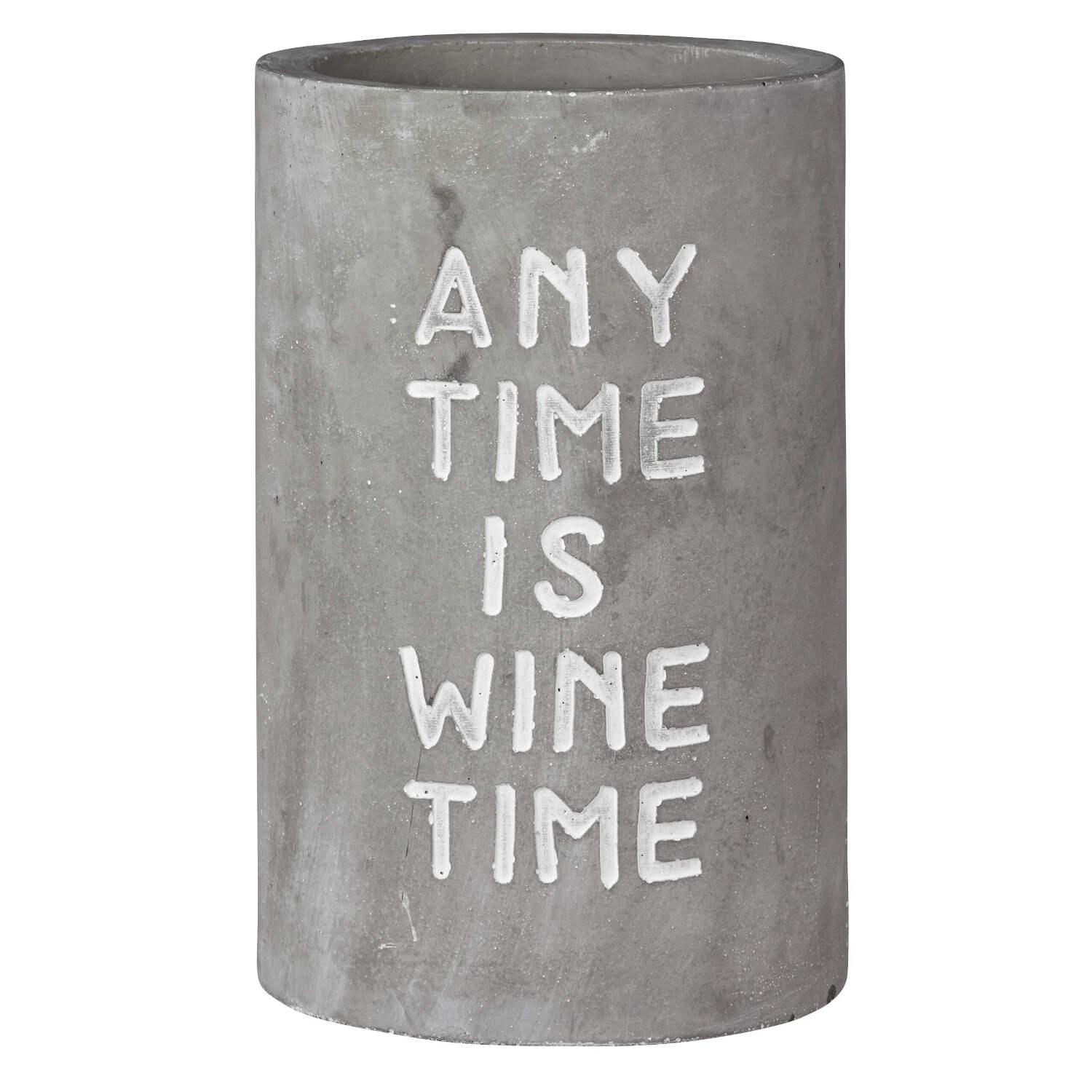 Weinkühler aus Beton "Any times..."