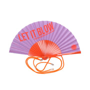 Fächer "Fififan - Let it Blow" - 42 cm (Lila)