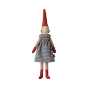 Pixy/Wichtel "Mädchen - Kleid" - Größe 1 (Blau)