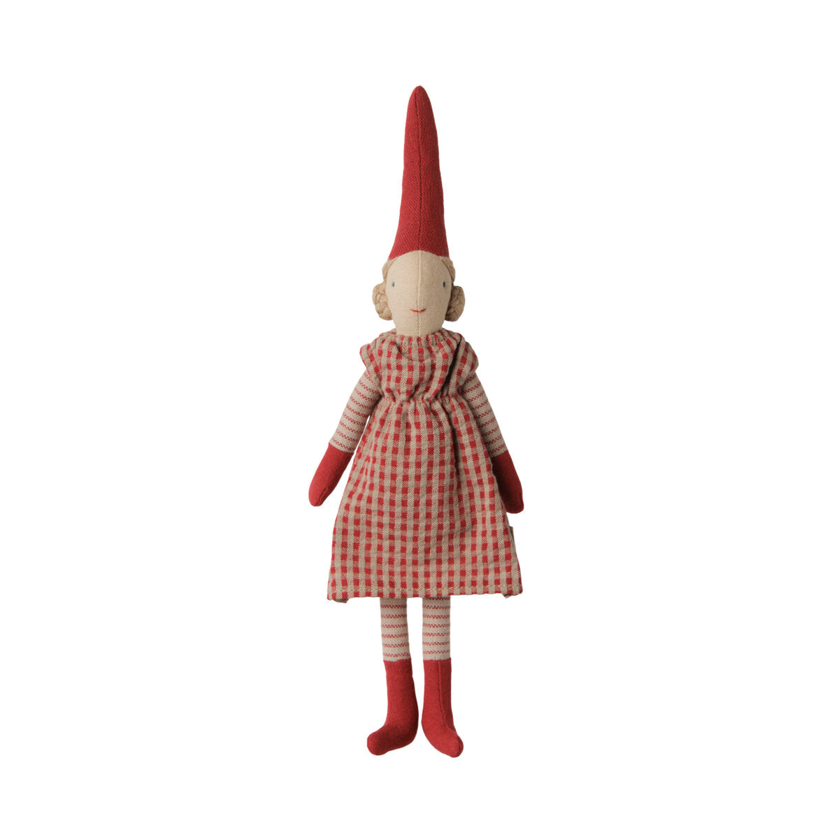 Pixy/Wichtel "Mädchen - Kleid" - Größe 1 (Rot)