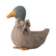 Ente mit Schleife - 35x27 cm (Grau)