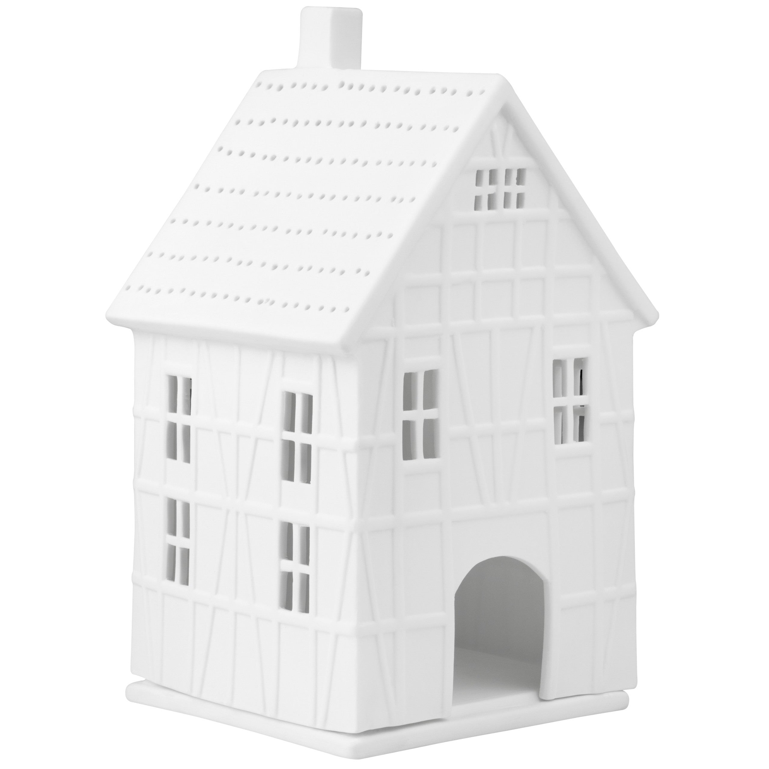 Lichthaus "LIVING - Fachwerkhaus" - Groß (Weiß) räder Design