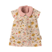 Kleid "Blumen" für Teddy-Mama (Rosa)