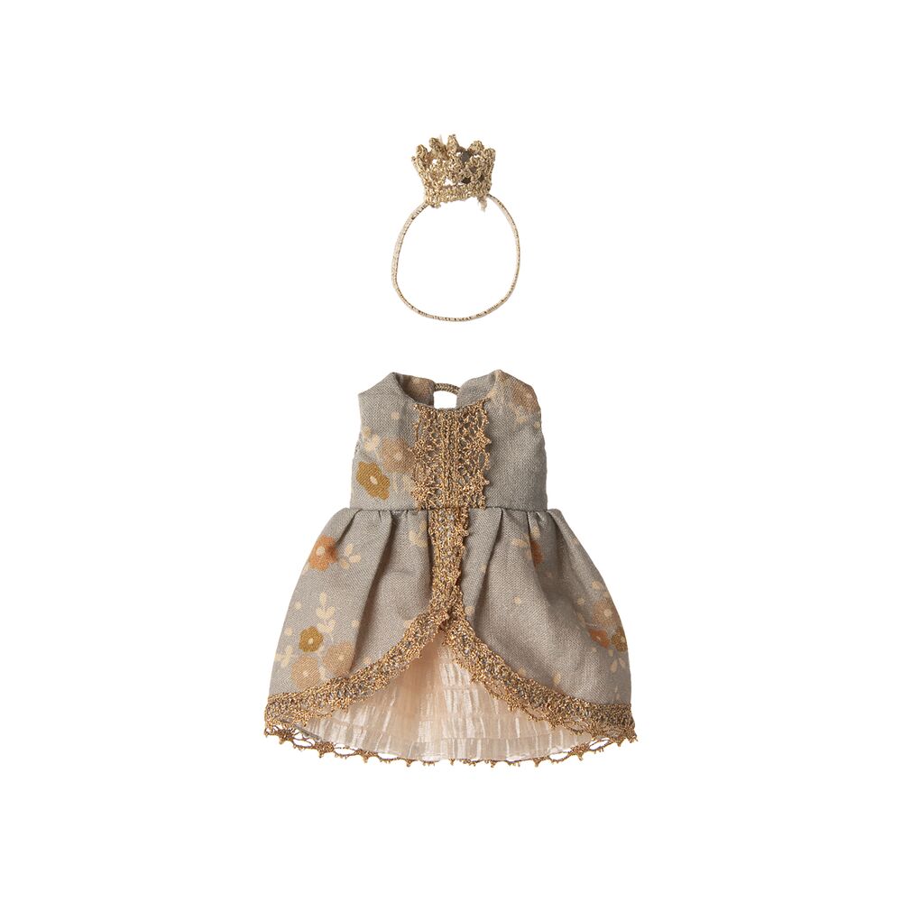 Prinzessin Kleid für Maus - Große Schwester (Gold)