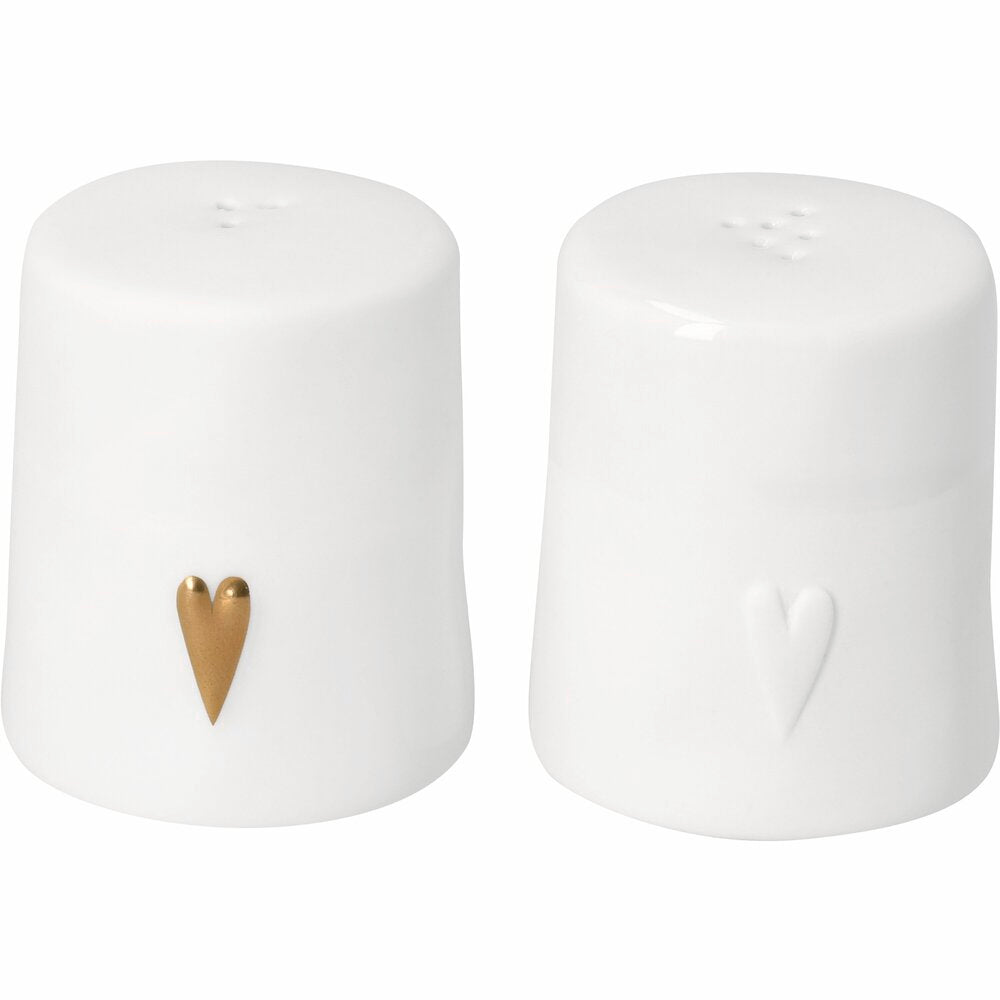 Salz- & Pfefferstreuer "Bon Appetit" - 4,5x5,3 cm