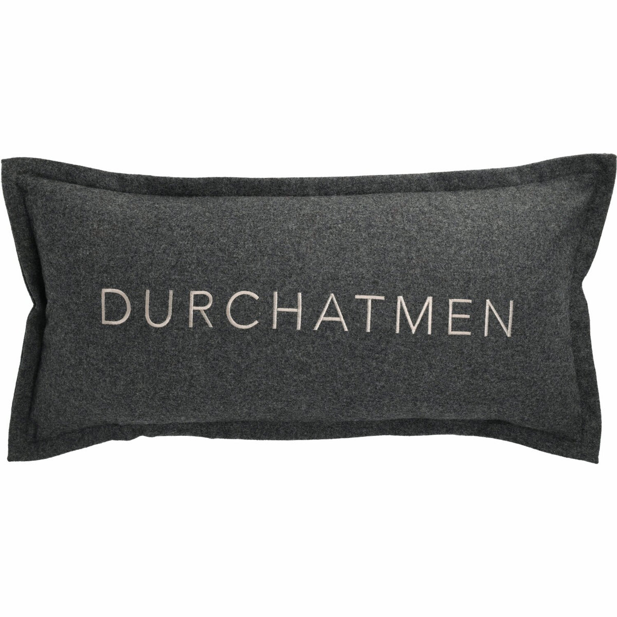 Tagtraumkissen "Durchatmen und entspannen" - 60x30 cm (Grau)