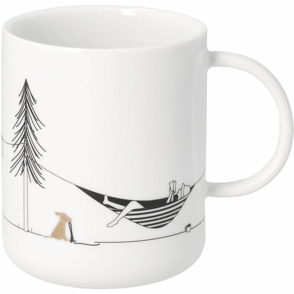 Geschenktasse "Hobby - Camping" - 8x10 cm