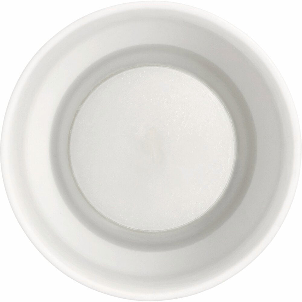 Teelicht "Wunderblätter" - 6,5x7,5 cm (Weiß)