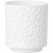 Teelicht "Wunderblätter" - 6,5x7,5 cm (Weiß)