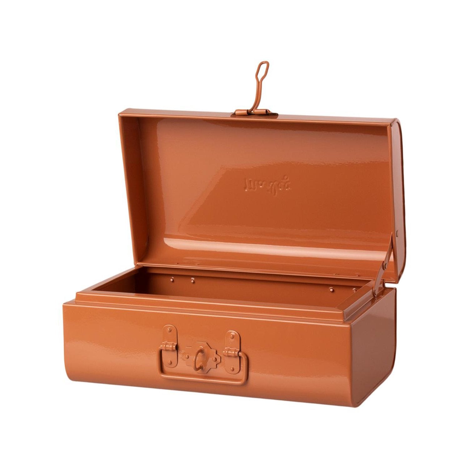 Kleine Aufbewahrungskiste "Koffer" (Orange)