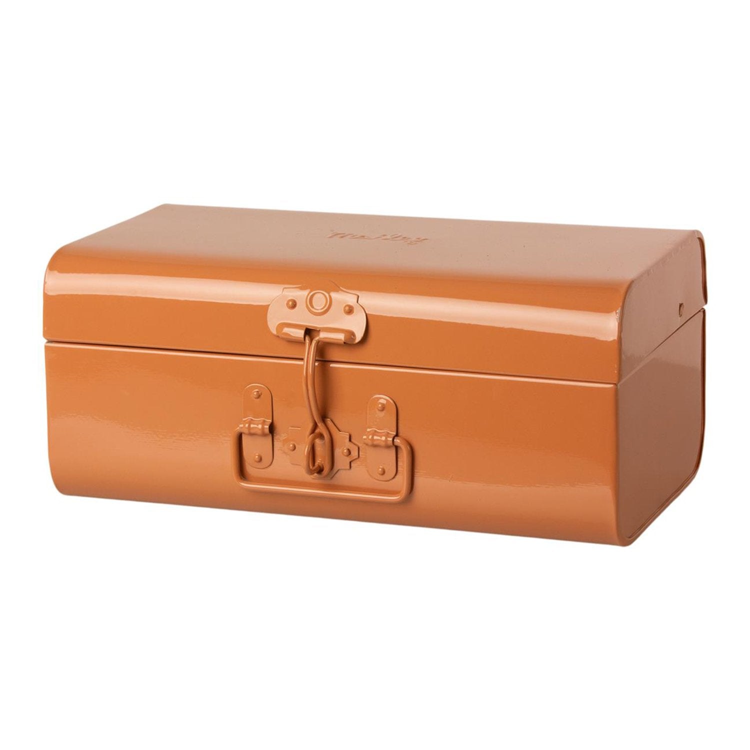 Kleine Aufbewahrungskiste "Koffer" (Orange)