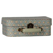Spielzeug-Koffer-Set "Michette" im 2er-Set - 15x22x8 cm (Blau/Braun)