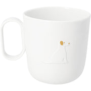 Tasse "Super Duo - Hund" - 12,7x9,4x10 cm (Weiß)