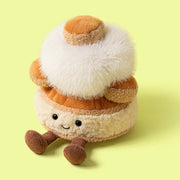 Kuscheltier Gebäck "Amuseables - Mirielle St. Honoré" - 9x9x14 cm (Beige)