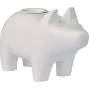 Kerzenhalter "UNIKA - Schwein"  - 13,5 cm