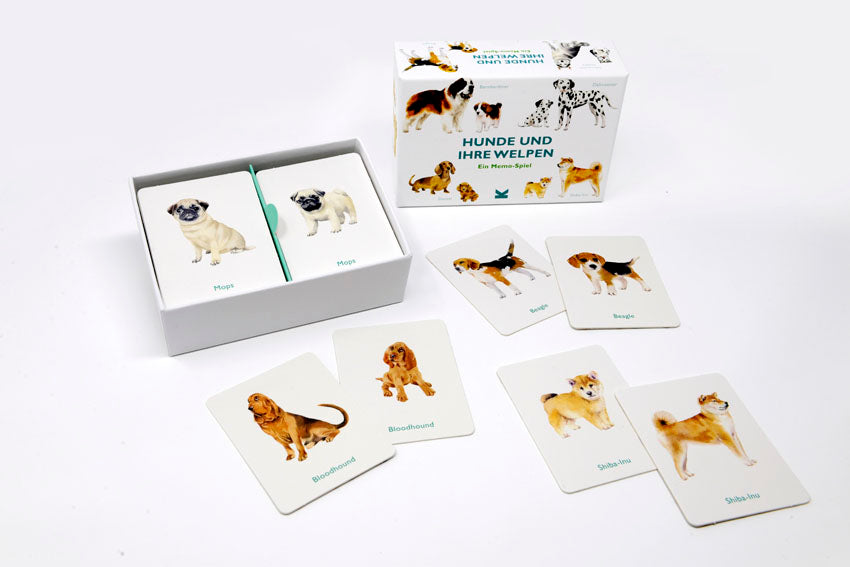 Hunde und ihre Welpen