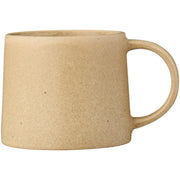 Tasse mit Henkel Stone, 270 ml, sandfarben, glatte Keramik