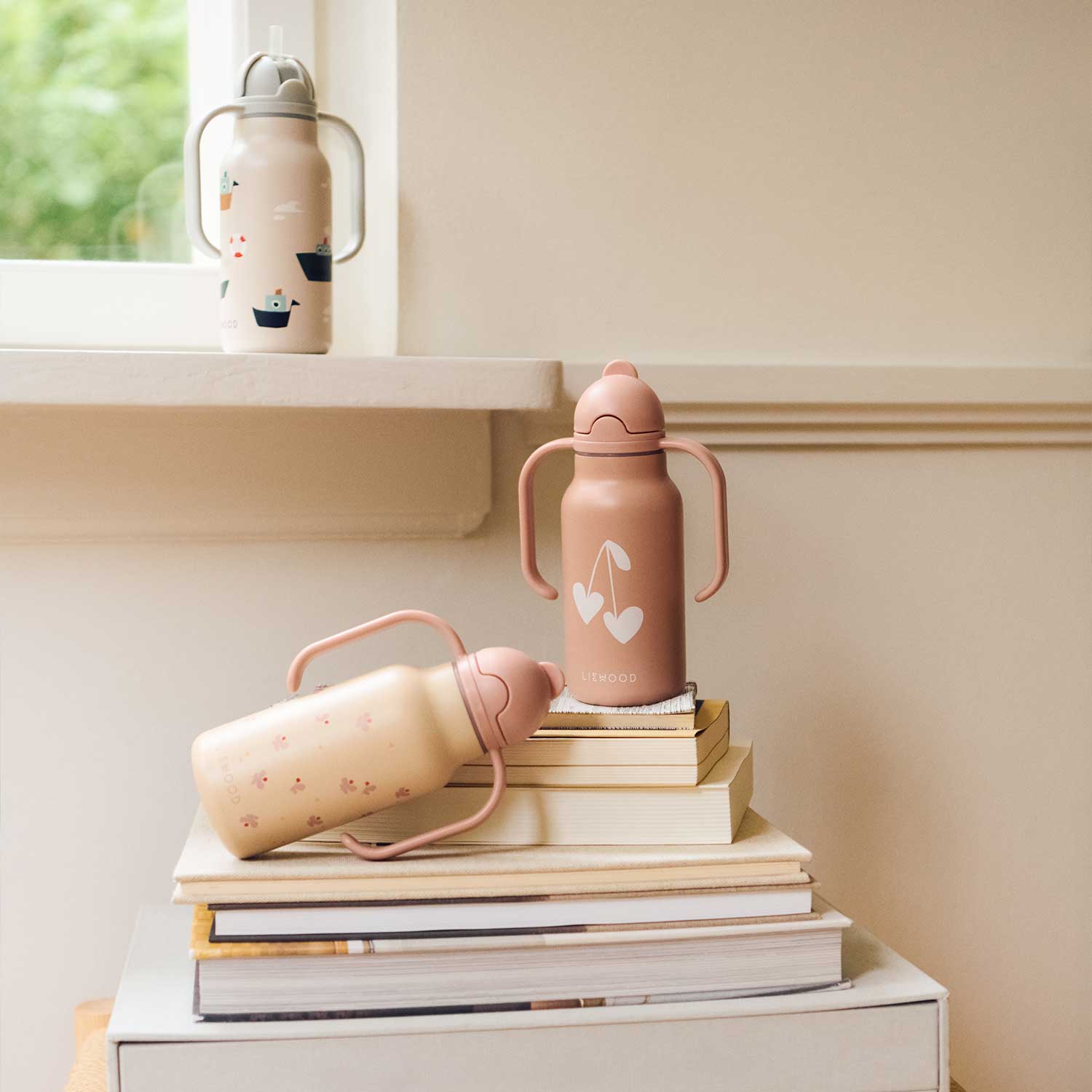 Wasserflasche "Kimmie - Mini Butterfly" - 250 ml (Apple Blossom)