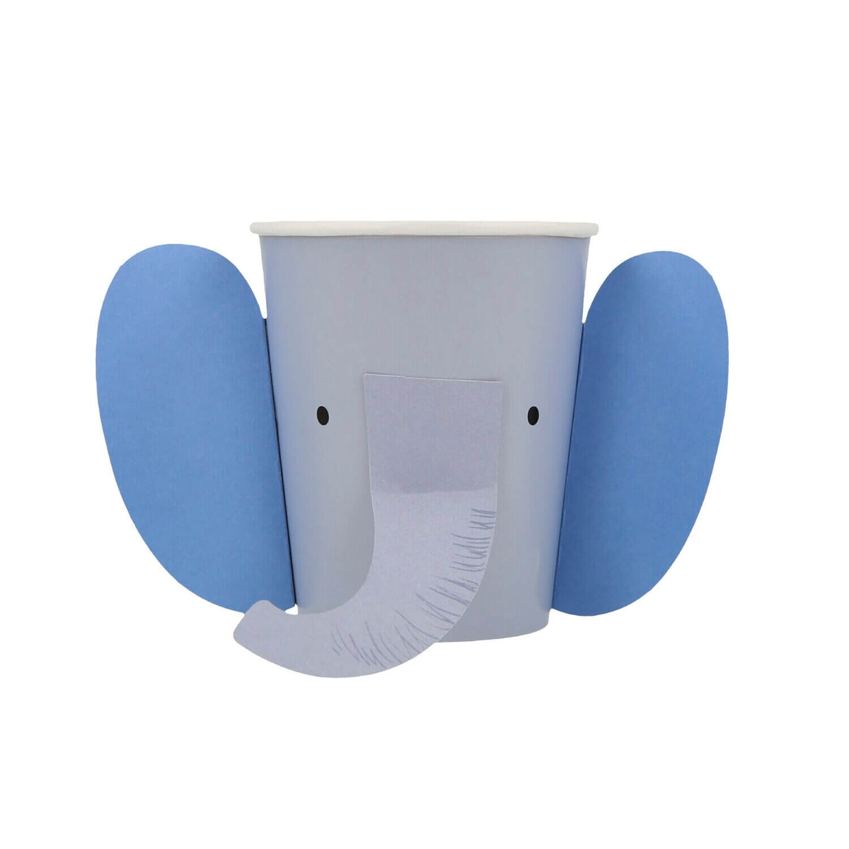 Pappbecher "Animal Parade" im 8er-Set - 256 ml (Bunt)