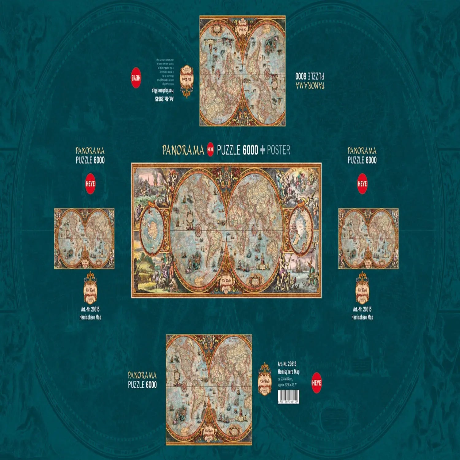 Hemisphere Map HEYE