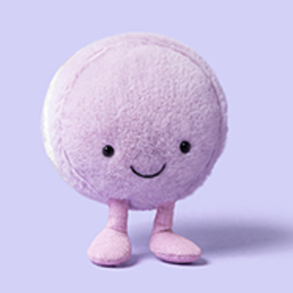Kuscheltier Macaron "Amuseables - May" - 5x10x12 cm (Purple)