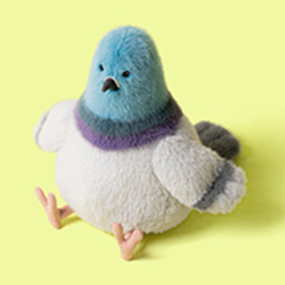 Kuscheltier Taube "Strutton" - 14x12x22 cm (Grau)