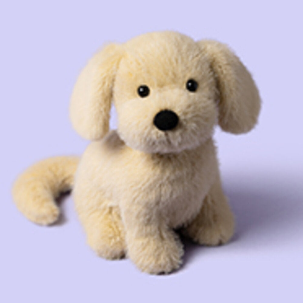 Kuscheltier Welpe "Golden" - 19x10x21 cm (Honey)