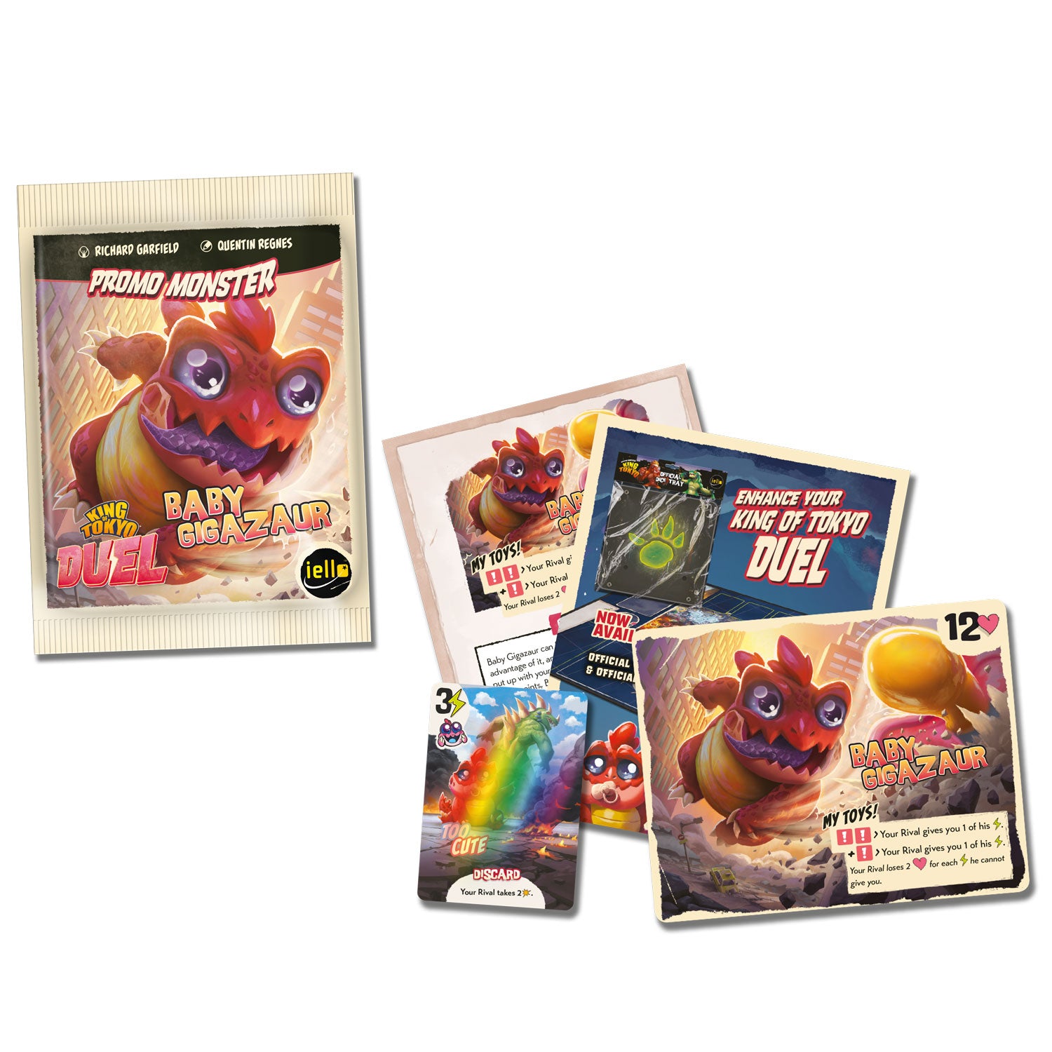 King of Tokyo Duel - Baby Gigazaur Booster EN
