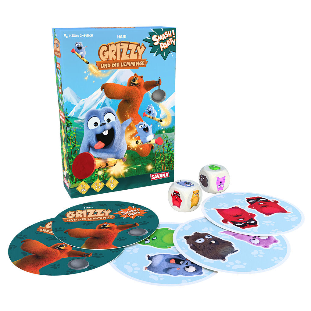 Smash Party - Grizzy and The Lemmings