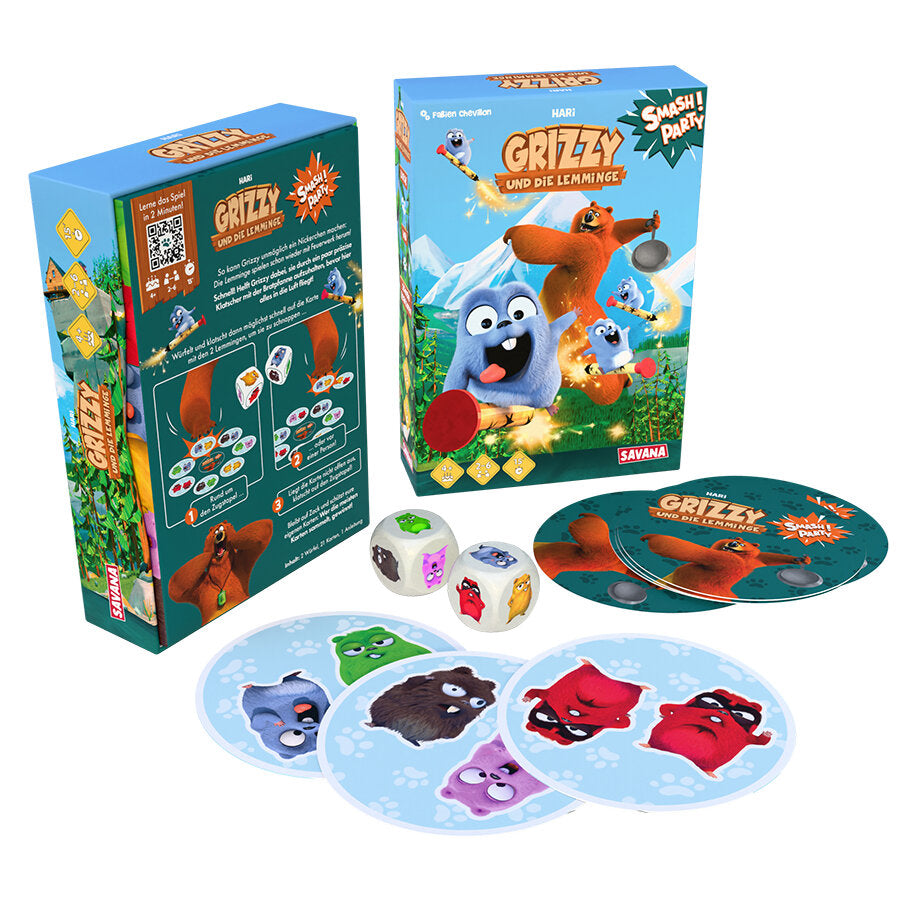 Smash Party - Grizzy and The Lemmings
