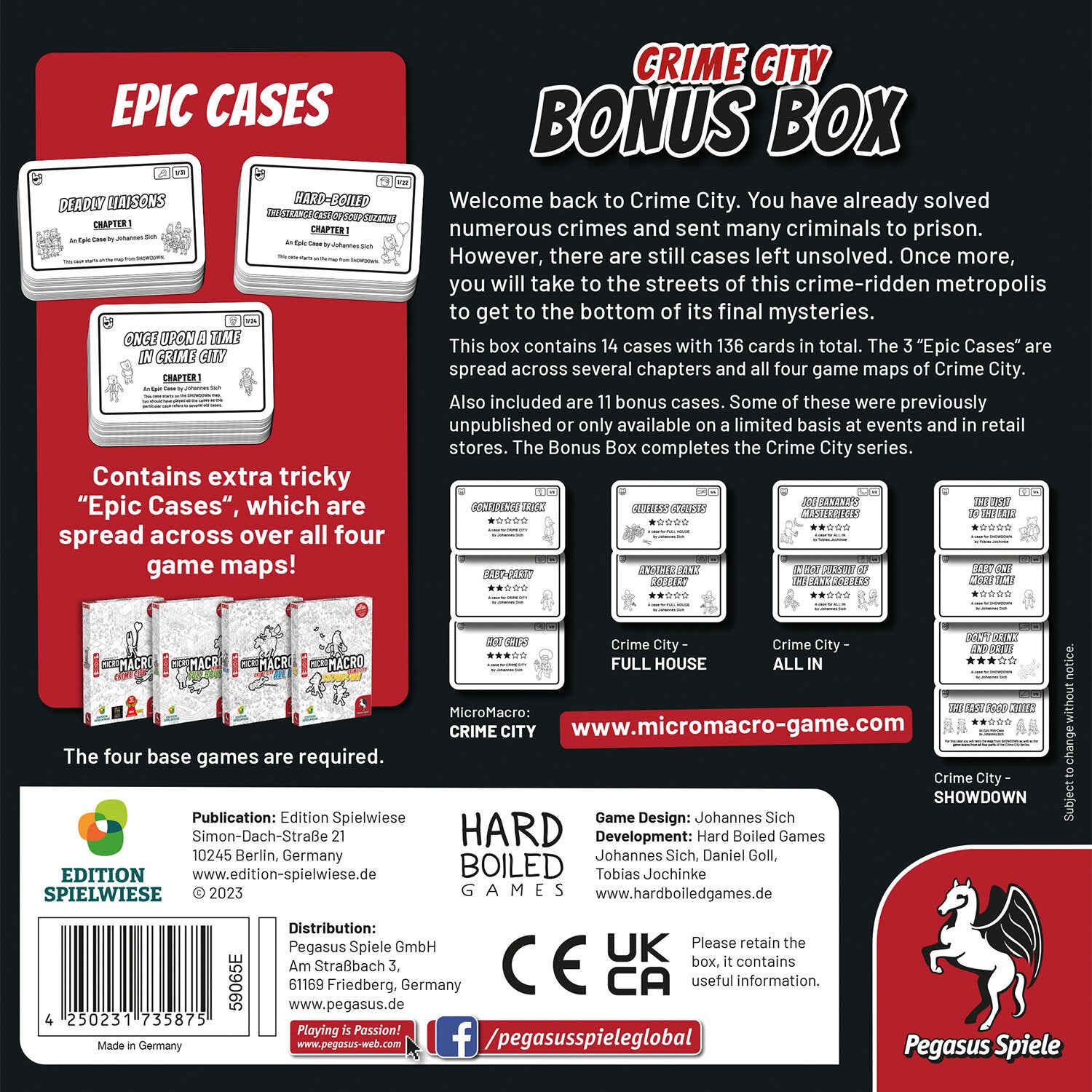 MicroMacro: Crime City Bonus Box EN